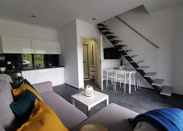 Black Pearl Basen Sauna Jacuzzi Holiday home Mielno (Koszalin)