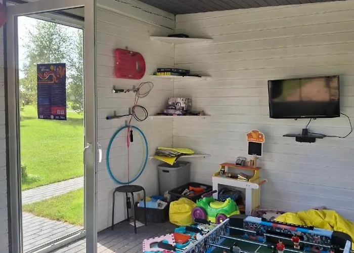 Black Pearl Basen Sauna Jacuzzi Holiday home *